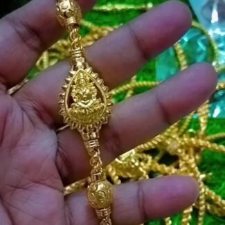 Panjalogam Jewelry – Premium 5 Metal Traditional Jewellery Online

Made to order. Making time: 7 days. Dispatch after completion.