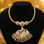 AD Attigai ATT009 | Premium Antique Gold Necklace | Josnima Jewels