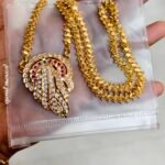 IMDC001 – Premium Impon Dollar Chain | Gold Plated Traditional Jewellery