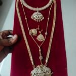 Impon Panchaloha Stone Jewellery Combo Set – ISC001